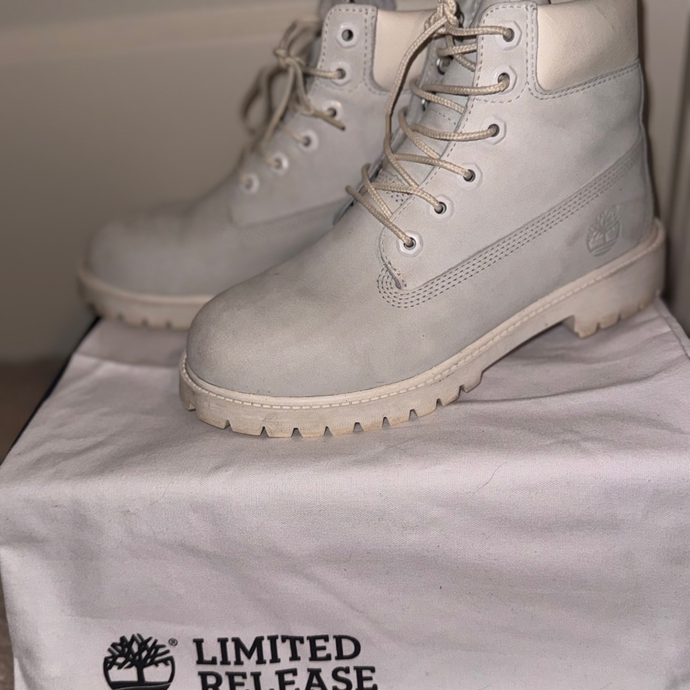 Timberland Limited Edition White Boots